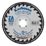 Slika PLOŠČA REZALNA D115x1,0x22,23mm za INOX in jeklo ZA 46 R 