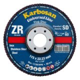 Slika DISK BRUSNI LAMELNI Zirconia ZR, Universal Line D125mm K120 KONIČNA