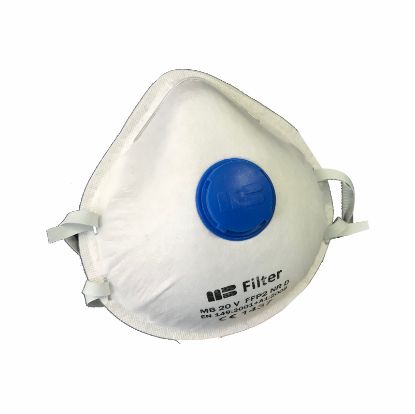Slika FFP-20V, MASKA ZAŠČITNA ZA OBRAZ FFP2 Z VENTILOM, MB 20V 