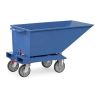 VOZIČEK ZA OSTRUŽKE 250L TYP:4701A 1202x655x390mm - z ventilom RAL5007          