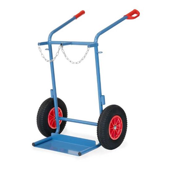 VOZIČEK ZA PREVOZ JEKLENK - DVOJNI nosilnost 150kg, D204-229mm, FETRA 51012