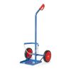 VOZIČEK ZA JEKLENKE 250x60mm s polnimi kolesi (za 1 jeklenko 33l, D318mm), nosil