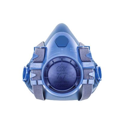 MASKA POLOBRAZNA ZA VEČKRATNO UPORABO S PRIKLJUČKI ZA DVA ČISTILNA FILTRA, VEL. 