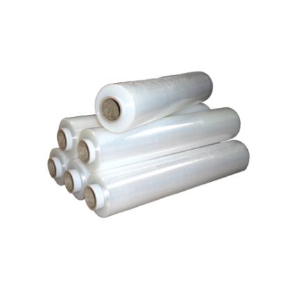 Slika FOLIJA ZA OVIJANJE prozorna (STRETCH) širine 500mm X 500m -5Kg /23um