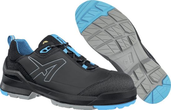 Halbschuh S3 ESD, schwarz/blau TARAVAL LOW, Gr. 36