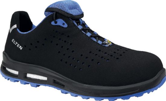 Halbschuh S1P IMPULSE XXT ESD Mikrofaser, black/blue, Gr. 40