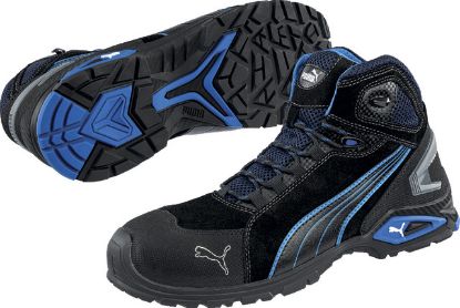 Slika Stiefel S3 ESD, schwarz/blau RIO BLACK MID, Gr. 42