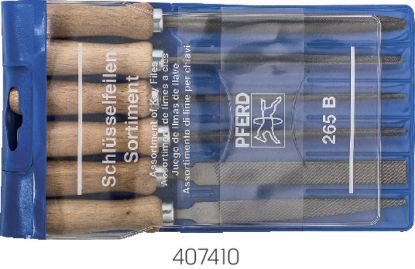 Slika PILE KLJUČAVNIČARSKE V GAR. H2/100mm (1gar=6kos) - v plastični embalaži PFERD
