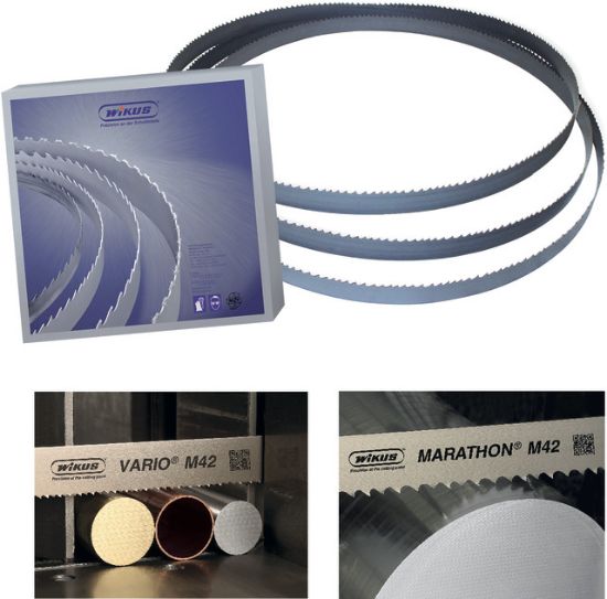 LIST ŽAGIN TRAČNI 2450X27X0,9 4/6K HSS-BIMETAL M42 WIKUS