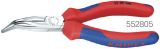 Slika KNIPEX-Flachrundzange, gewink. mit Schneide, Mehrkomp.hüllen