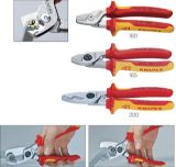 Slika KLEŠČE ZA ŠČIPANJE KABLOV do D15mm/50mm2 VDI 165mm (večkomponentni ročaj)-KNIPEX