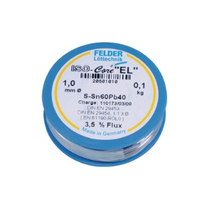 ŽICA ZA SPAJKANJE NA KOLUTU, ISO-CORE® O1MM S-SN60PB40 FELDER 100G
