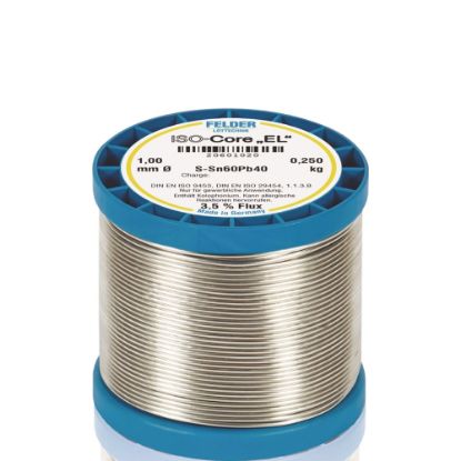 ŽICA ZA SPAJKANJE NA KOLUTU, ISO-CORE® O1MM S-SN60PB40 FELDER 250G