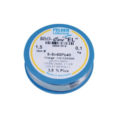 ŽICA ZA SPAJKANJE NA KOLUTU, ISO-CORE® O1,5MM S-SN60PB40 FELDER 100G