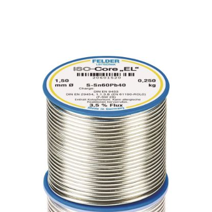 ŽICA ZA SPAJKANJE NA KOLUTU, ISO-CORE® O1,5MM S-SN60PB40 FELDER 250G