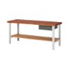 MIZA DELOVNA 1500X700MM NAST. VIŠINA 790-1140MM, RAL7035/RAL7016 (1X PREDAL + PO