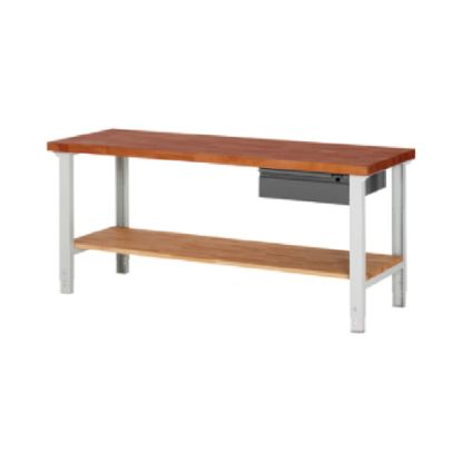 MIZA DELOVNA 2000X700MM NAST. VIŠINA 790-1140MM, RAL7035/RAL7016 (1X PREDAL + PO
