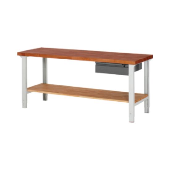 MIZA DELOVNA 2000X700MM NAST. VIŠINA 790-1140MM, RAL7035/RAL7016 (1X PREDAL + PO
