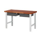 MIZA DELOVNA 2000X700MM NAST. VIŠINA 790-1140MM, RAL7035/RAL7016 (2X PREDAL) RAU
