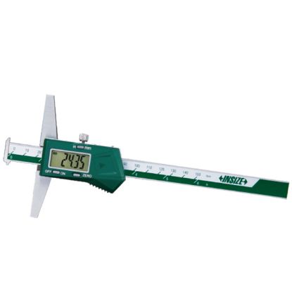Slika MERILO POMIČNO GLOBINSKO DIGITALNO 0-150mm/0,01mm z kljunom in podatkovnim izhod