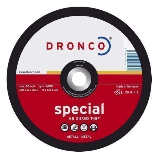PLOŠČA BRUSNA AS 24/30T Special D180X6,0X22,23mm 