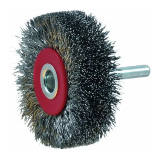 ŠČETKA KROŽNA Z DRŽALOM D70X11mm/žica debeline 0,20mm                           
