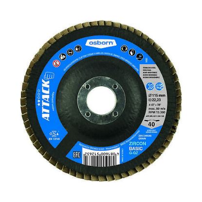 DISK BRUSNI LAMELNI G-QZ 40 BOMB D125X22,23mm K40 ZK ATTACK OSBORN