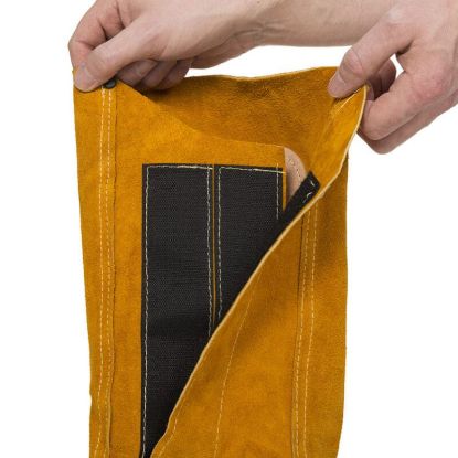 Slika 44-2114, GAMAŠE ZA VARILCE DOLŽINE 36 CM, WELDAS