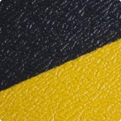 Anti-Ermüdungsmatte 0.6m x 0.9m, schwarz/gelb