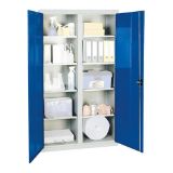 Materialschrank 2000 1800x1000x500 gr/bl 8FB