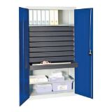 Materialschrank 3000 1800x1000x500 gr/bl 8SL