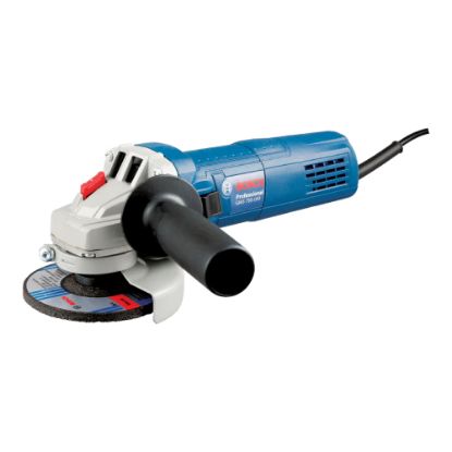 KOTNI BRUSILNIK GWS 750 S (0601394121) BOSCH + 100X BRUSNA PLOŠČA, BOABP125X6,4M