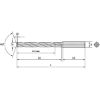 SVEDER ŠPIRALNI Vari Drill VHM 8xD D7,0mm s kanali WU25PD - VDS403A07000