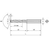 Slika SVEDER ŠPIRALNI Vari Drill VHM 3xD D6,2mm WU25PD - VDS201A06200
