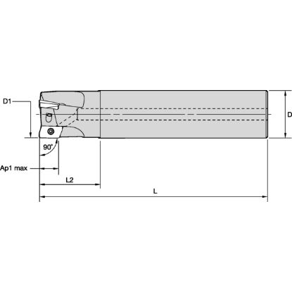 Slika REZKAR VSM11 D20mm Z=3 VSM11D020Z03A20XD11L110