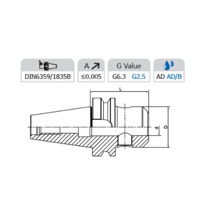 Slika Trn vpenjalni Weldon MAS-BT/AD, WELDON_6339_BOA
