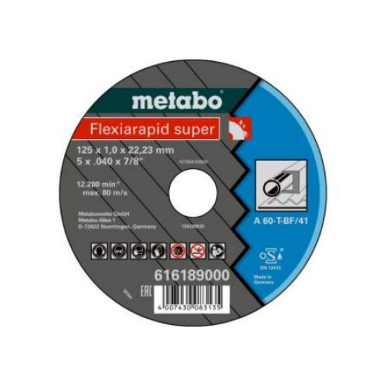 PLOŠČA REZALNA 115x1,6x22,2mm - za jeklo Flexiamant super