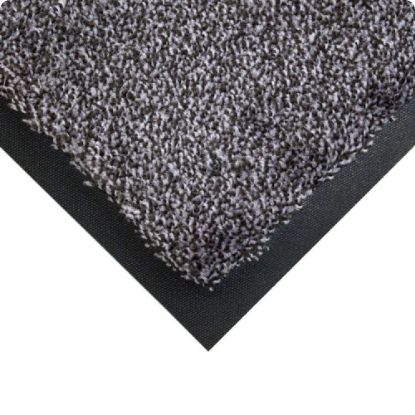 Sauberlaufmatte COBAwash schwarz/Stahl