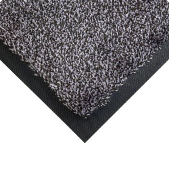 Sauberlaufmatte COBAwash schwarz/Stahl