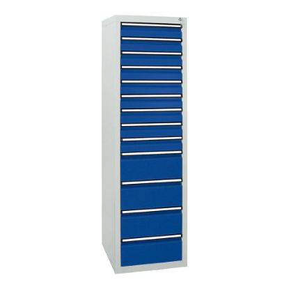 Schubladenschrank 13 SLR 1800x500x500 mm 7035/5010