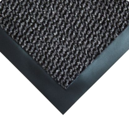 Vyna-Plush 0.9m x lfm., schwarz/grau