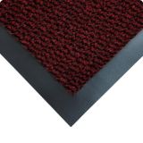 Vyna-Plush 1.2m x 1.8m, schwarz/rot