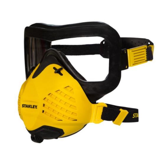 MASKA CELOOBRAZNA Z INTEGRIRANIMI VARNOSTNIMI OČALI, 2X FILTER P3