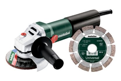 Slika BRUSILKA KOTNA WQ 1100-125 SET + REZALKA DIA Metabo