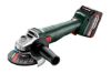 BRUSILNIK KOTNI AKUMULATORSKI W18 7-125 (700W) Metabo+ 2x Baterija 18V, 4,0Ah