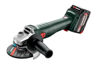 Slika BRUSILNIK KOTNI AKUMULATORSKI W18 7-125 (700W) Metabo+ 2x Baterija 18V, 4,0Ah