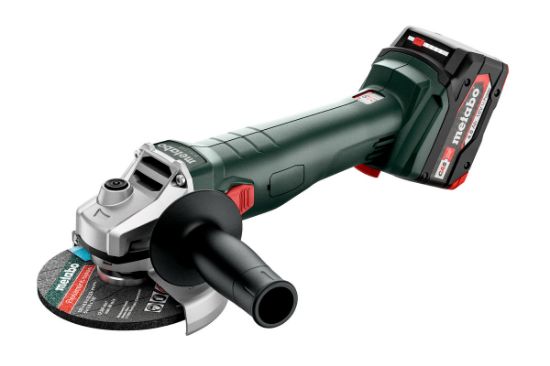 BRUSILNIK KOTNI AKUMULATORSKI W18 7-125 (700W) Metabo+ 2x Baterija 18V, 4,0Ah