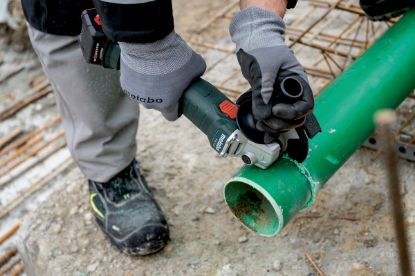 Slika BATERIJSKI KOTNI BRUSILNIK W 18 L 9-125 Metabo