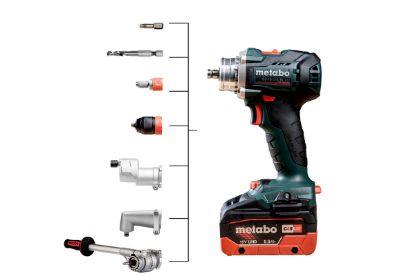 Slika VRTALNIK-VIJAČNIK AKU. BS 18 LTX BL Q I 18V, 2x 5,5Ah LiHD Metabo
Polnilec: ASC