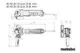 Slika KOTNI BRUSILNIK WEPBA 20-125 QUICK DS BL